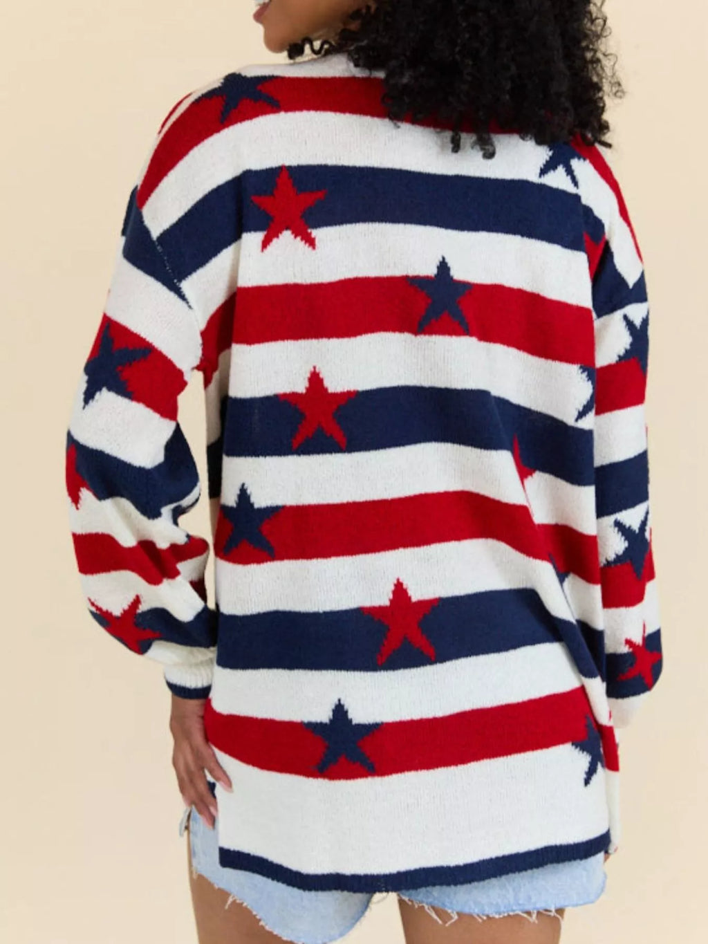 Stars Stripes Long Sleeve Sweater (10)