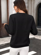 Textured Quarter-zip Sweatshirt (17)