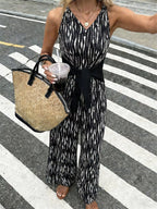 Printed Wide Leg Jumpsuit (7)