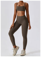 Quick-drying Nude Feel Hip Raise Yoga Pants Outdoor Leggings photo 7