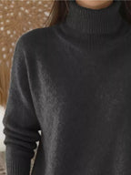 Turtleneck Long Sleeve Sweater (6)