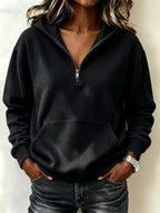 Kangaroo Pocket Half-zip Hoodie (14)