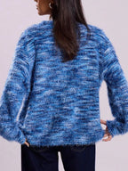 Textured Knit Button-down Cardigan (23)