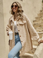 Collared Button Down Coat (13)