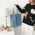 Denim Shoulder Bag photo 5
