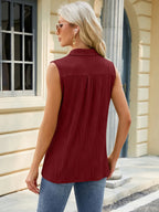 Textured Johnny Collar Tank (20)