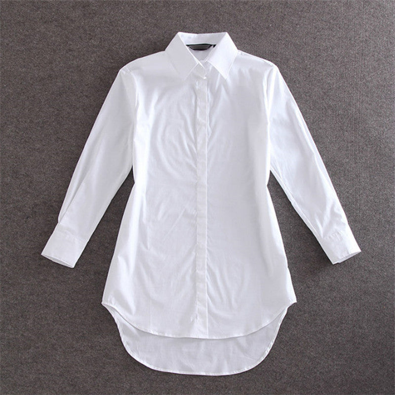 Oversized Shirt Loose Mid-length photo 2