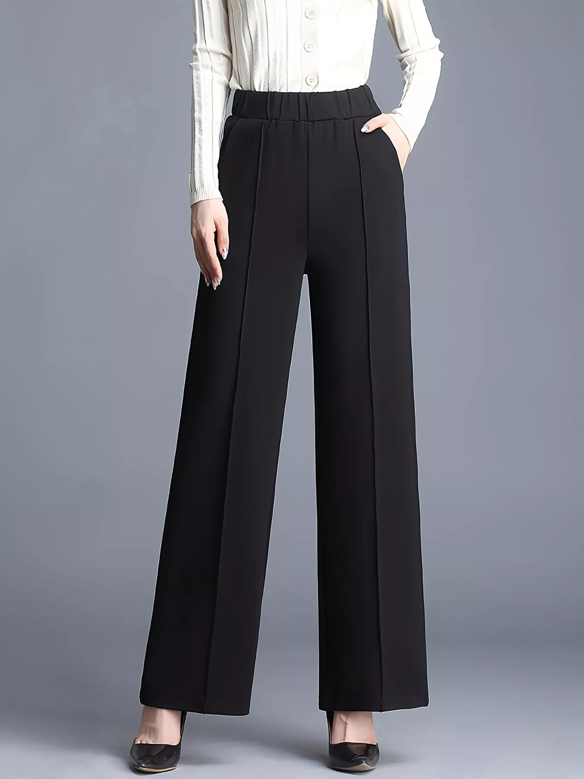High Waist Wide Leg Pants (4)