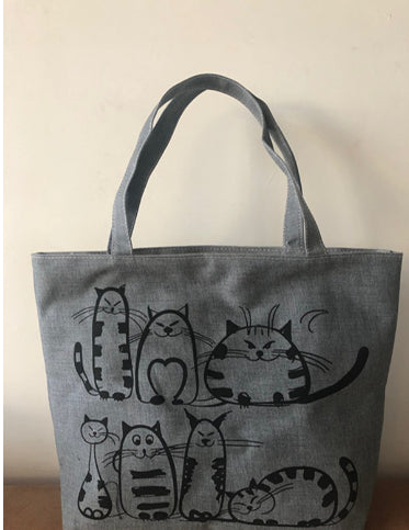 Shoulder Canvas Bag variant CJBHNSNS18500-Cat