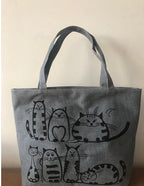 Shoulder Canvas Bag variant CJBHNSNS18500-Cat