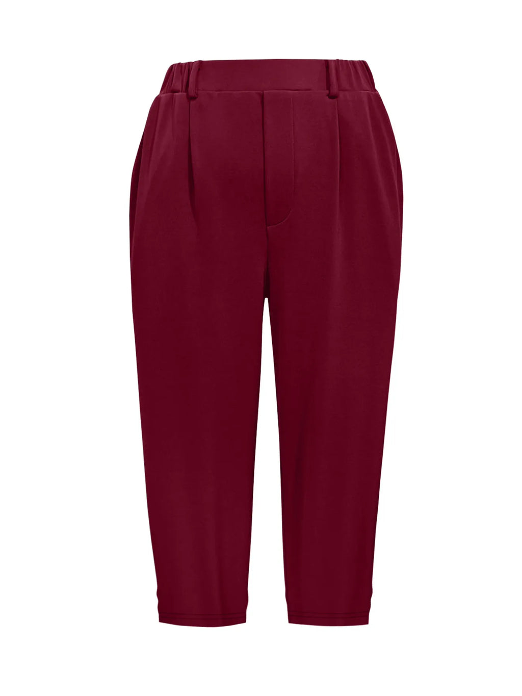 Pleated Detail Pants Pockets (14)