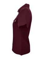 Zip Collar Short Sleeve Top (15)
