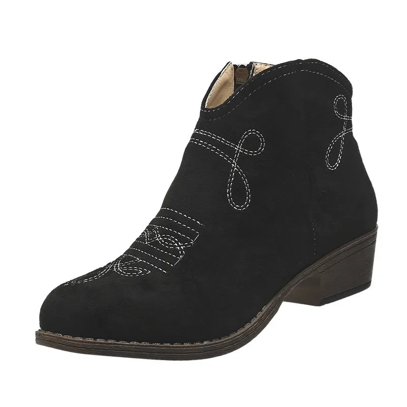 Block Heel Ankle Boots (8)