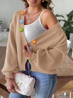 Flower Open Front Cardigan (16)