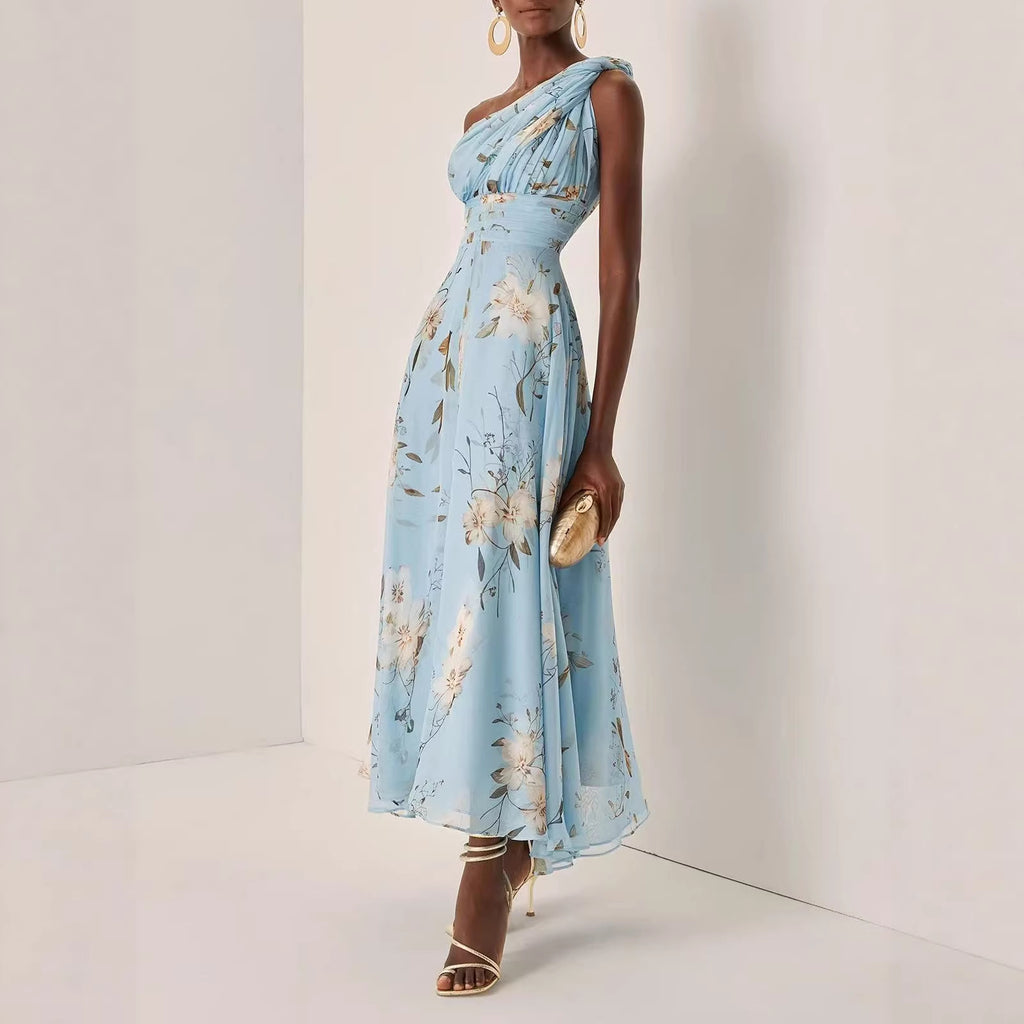 Printed Maxi Dress variant CJLY275969601AZ|CJLY275969602BY|CJLY275969603CX|CJLY275969604DW|CJLY275969605EV|CJLY275969606FU