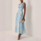 Printed Maxi Dress variant CJLY275969601AZ|CJLY275969602BY|CJLY275969603CX|CJLY275969604DW|CJLY275969605EV|CJLY275969606FU