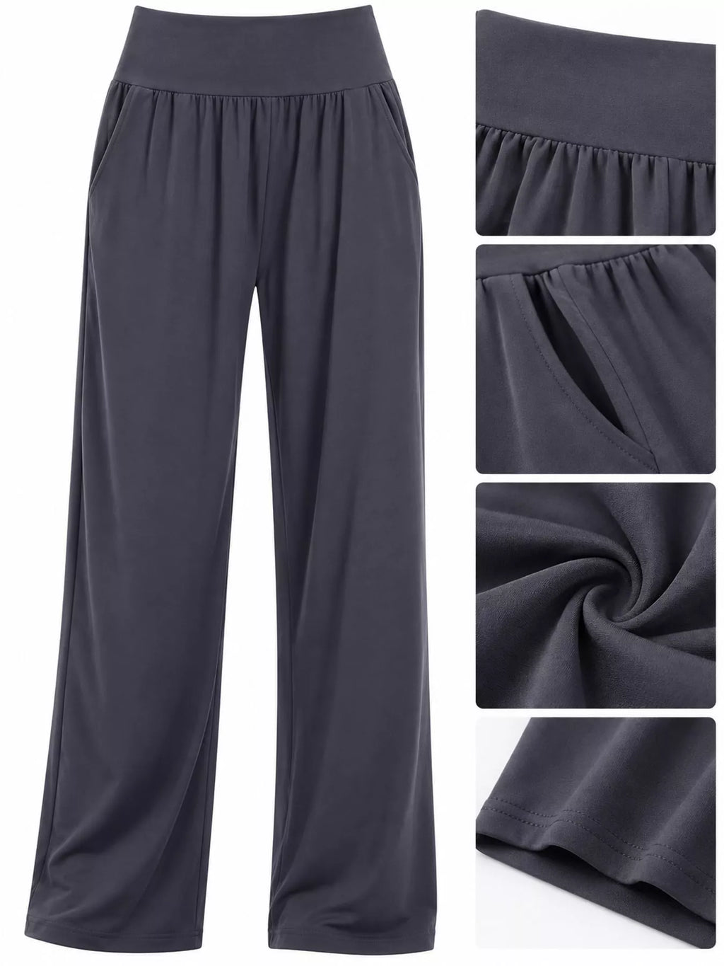 High-waisted Wide-leg Pants (9)