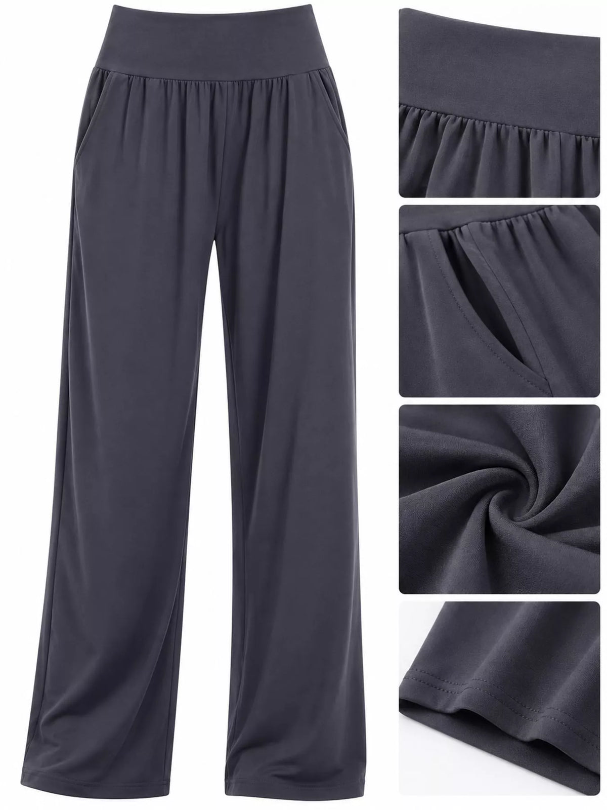 High-waisted Wide-leg Pants (9)