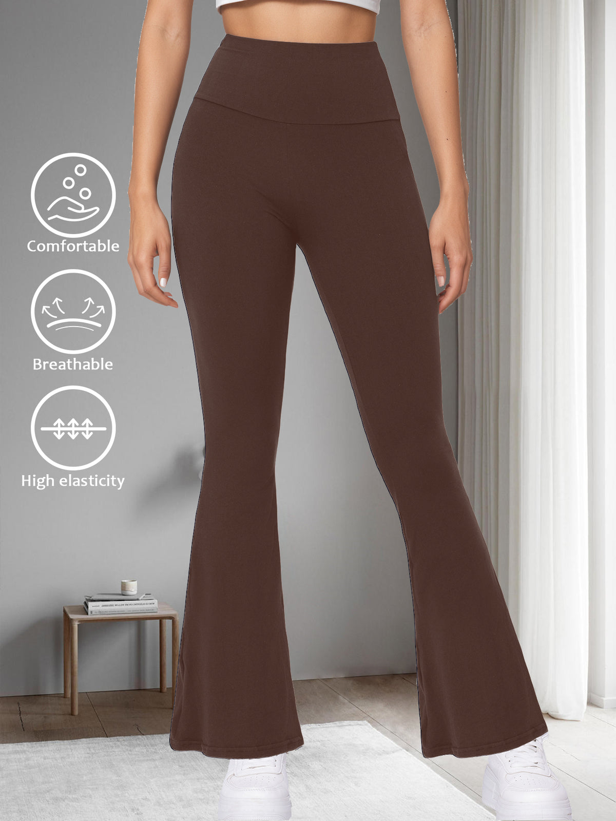 Plus Size High Waist Pants photo 1