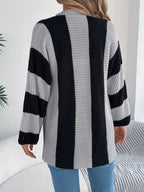 Block Button-up Cardigan (8)
