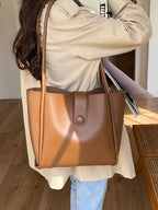 Retro One-shoulder Work Commuter Tote photo 24