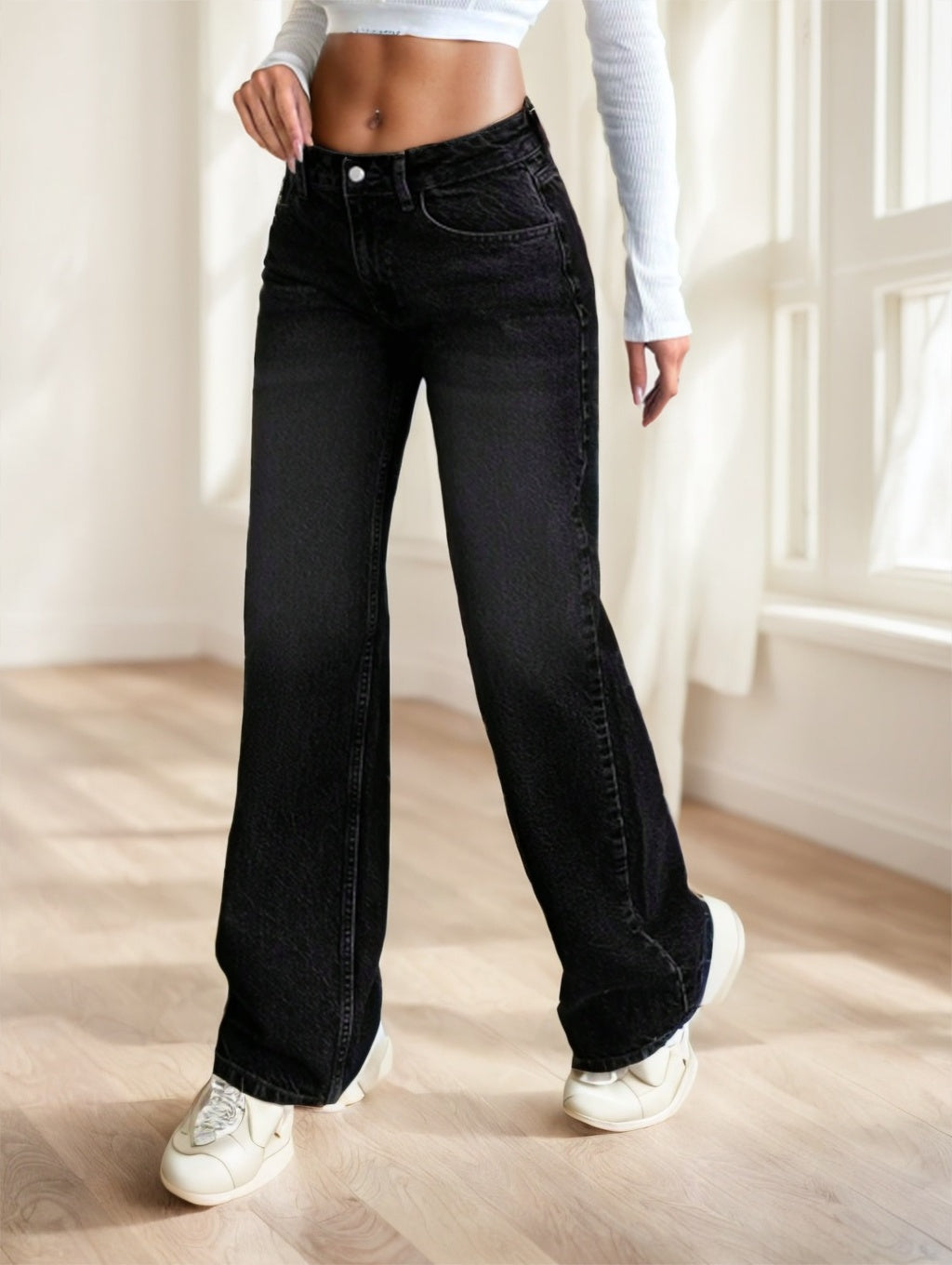 Casuglow Casual Straight Leg Jeans photo 3
