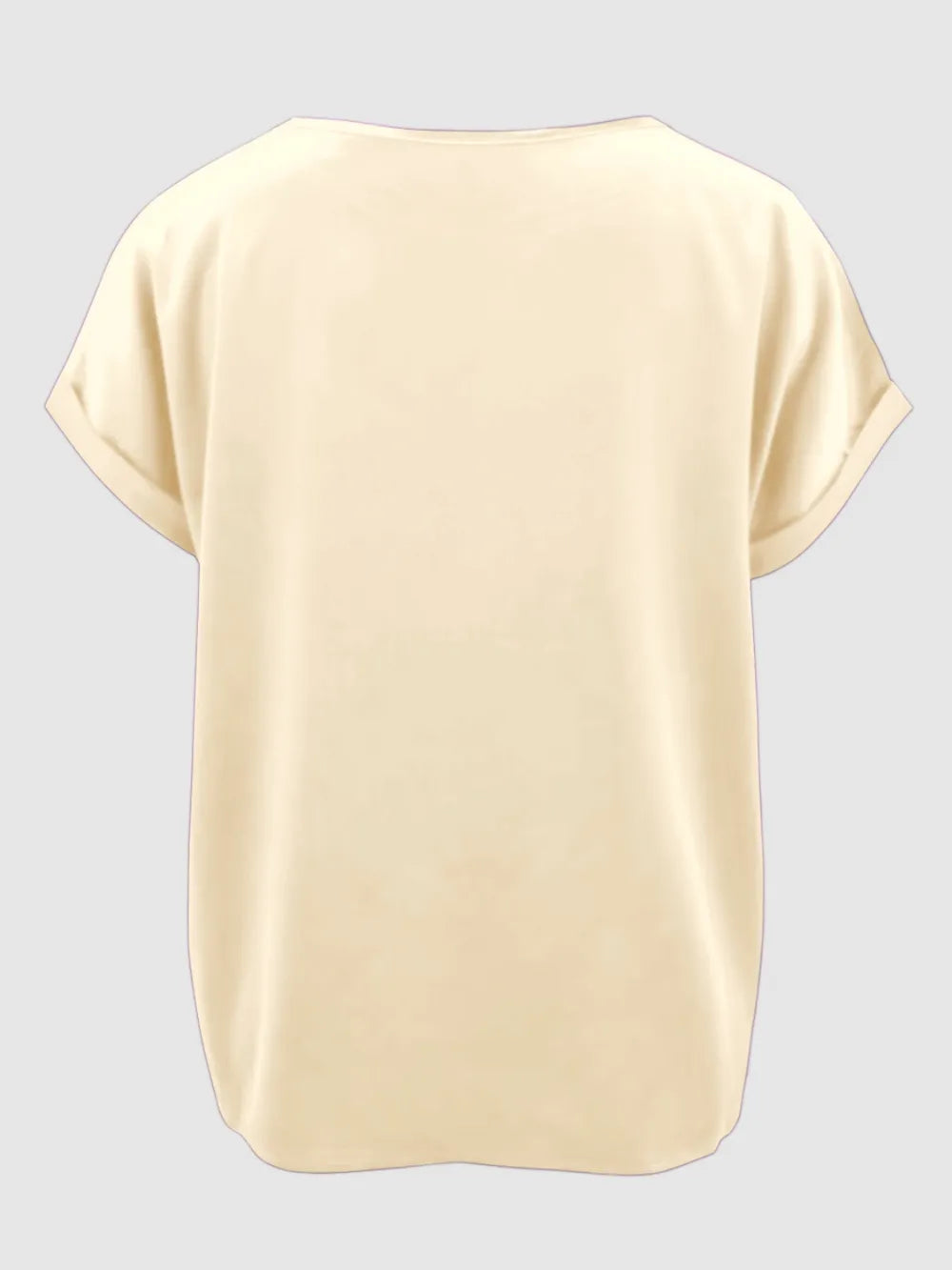 Round Neck Short Sleeve T-shirt (33)