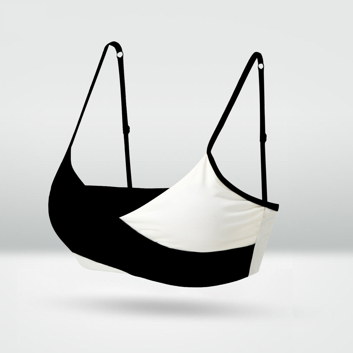 Yoga Sports Bra variant CJNSNYWX01997-A-XS-Black and White