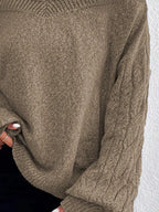 Cold Shoulder Turtleneck Sweater (12)