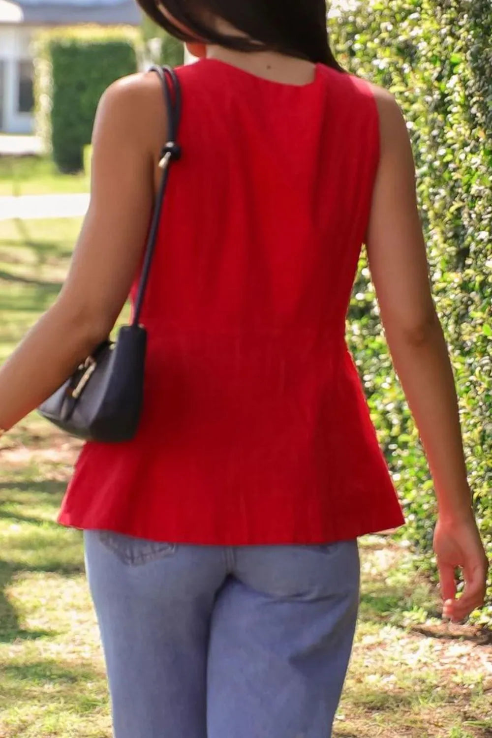 Button Down V-neck Vest (19)