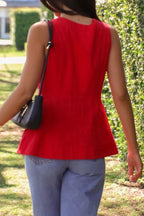 Button Down V-neck Vest (19)