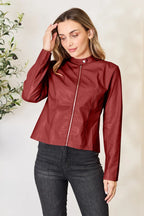 Mock Neck Zip Up Jacket (22)