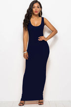 Scoop Neck Wide Strap Maxi Dress (19)