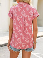 Short Sleeve Button-down Shirt (4)