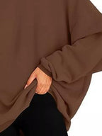 Drop Shoulder Long Sleeve Hoodie (12)