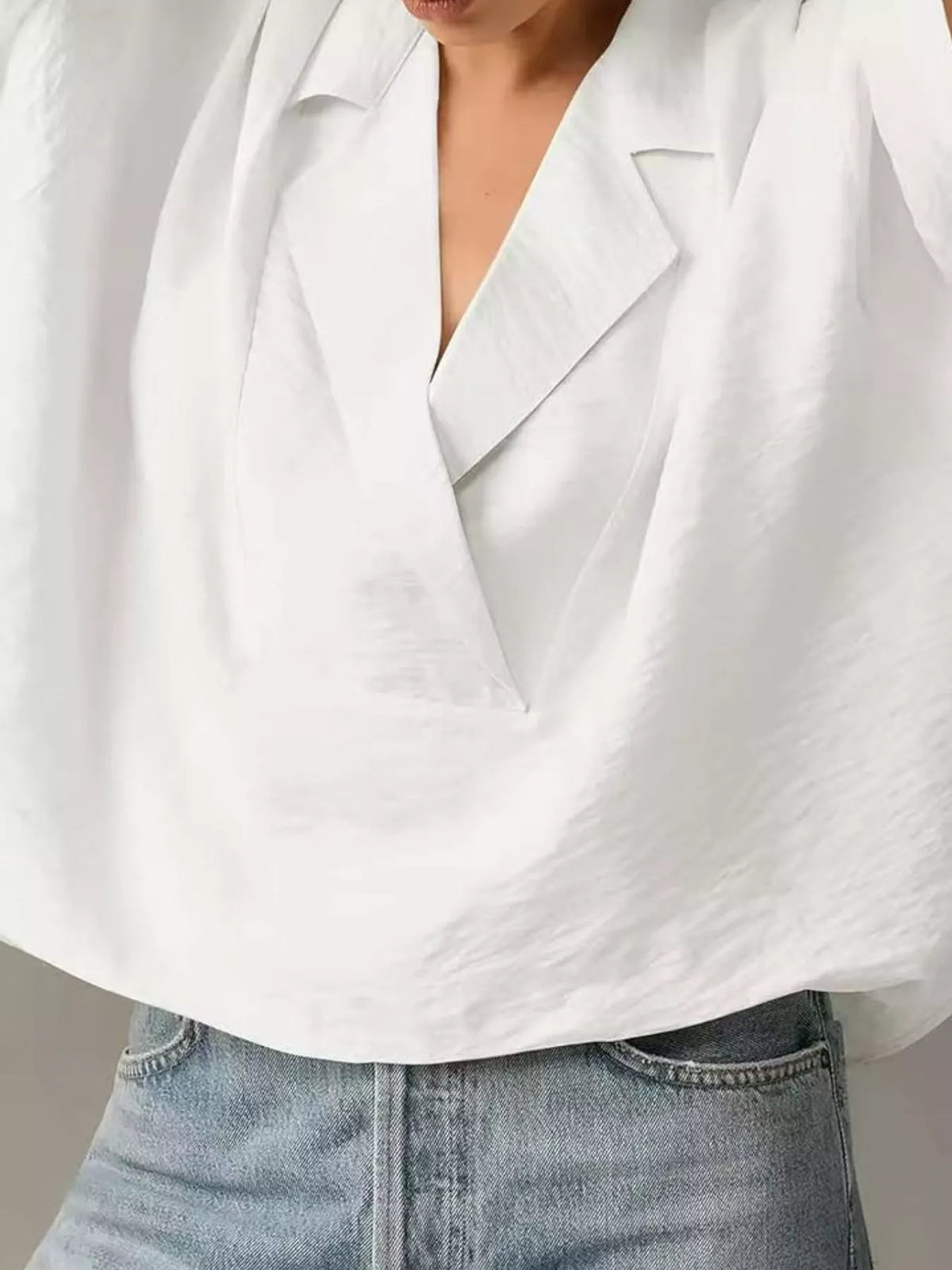 Relaxed Fit Half Sleeve Blouse (2)