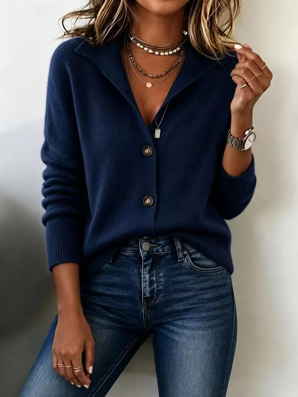 Button-down Knit Cardigan (13)