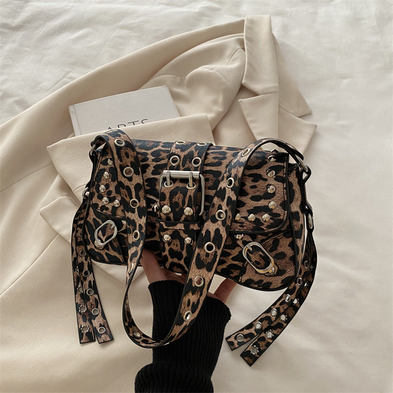 Leopard Print Shoulder Crossbody Bag photo 4