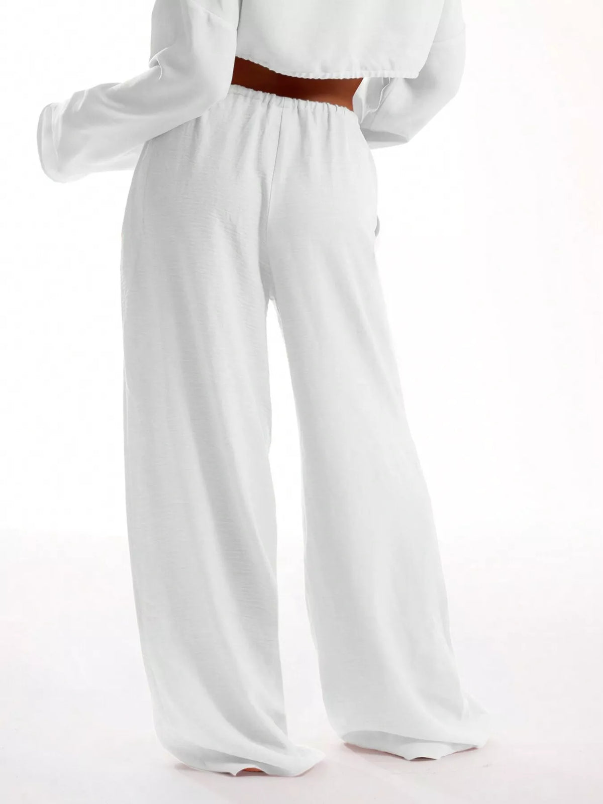 Drawstring Wide Leg Pants (21)