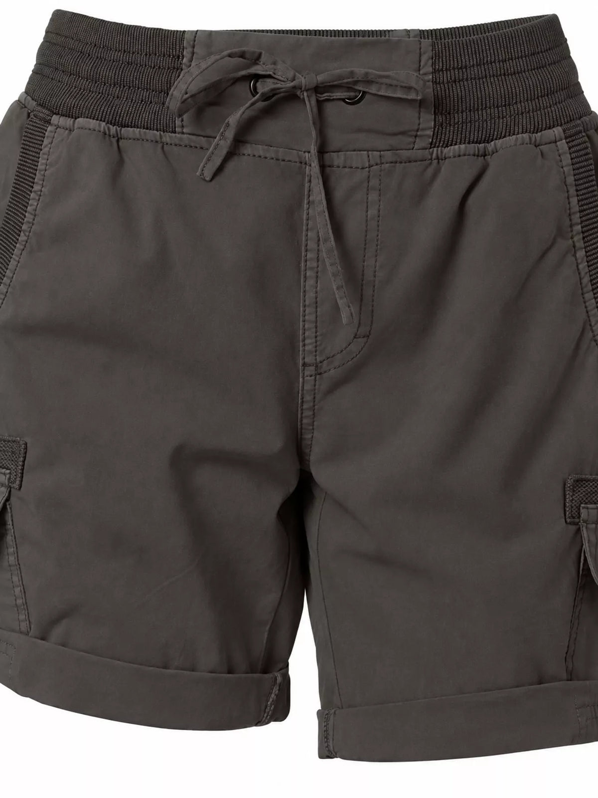Full Size Drawstring Cargo Shorts Plus (42)