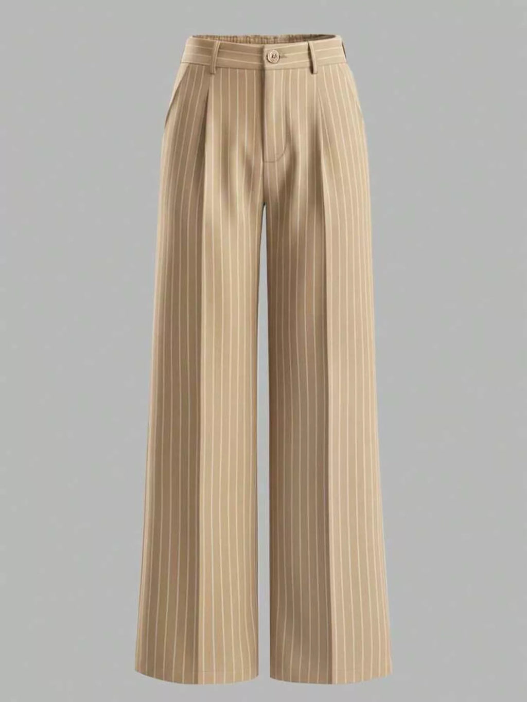 High-waisted Striped Wide-leg Pants (11)