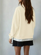 Oversized Crew Neck Sweatshirt (16)