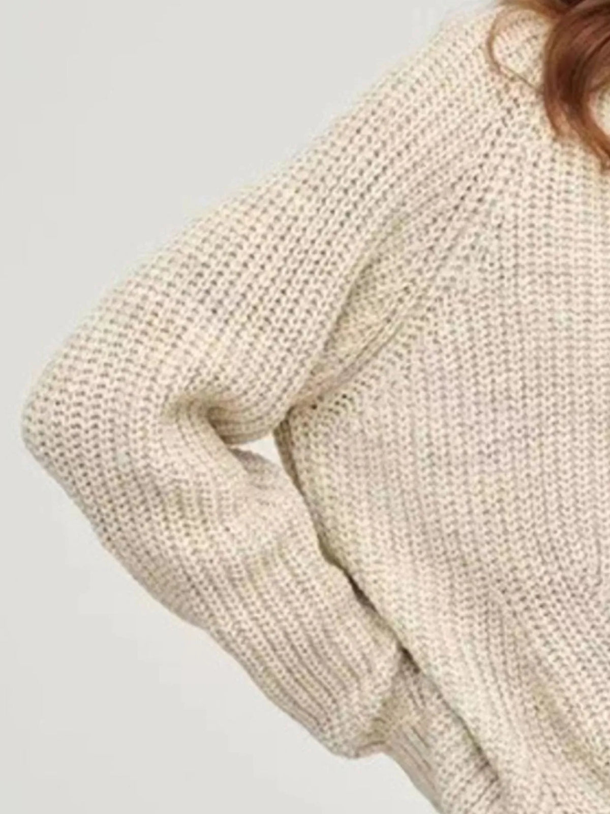 Turtleneck Long Sleeve Sweater (5)