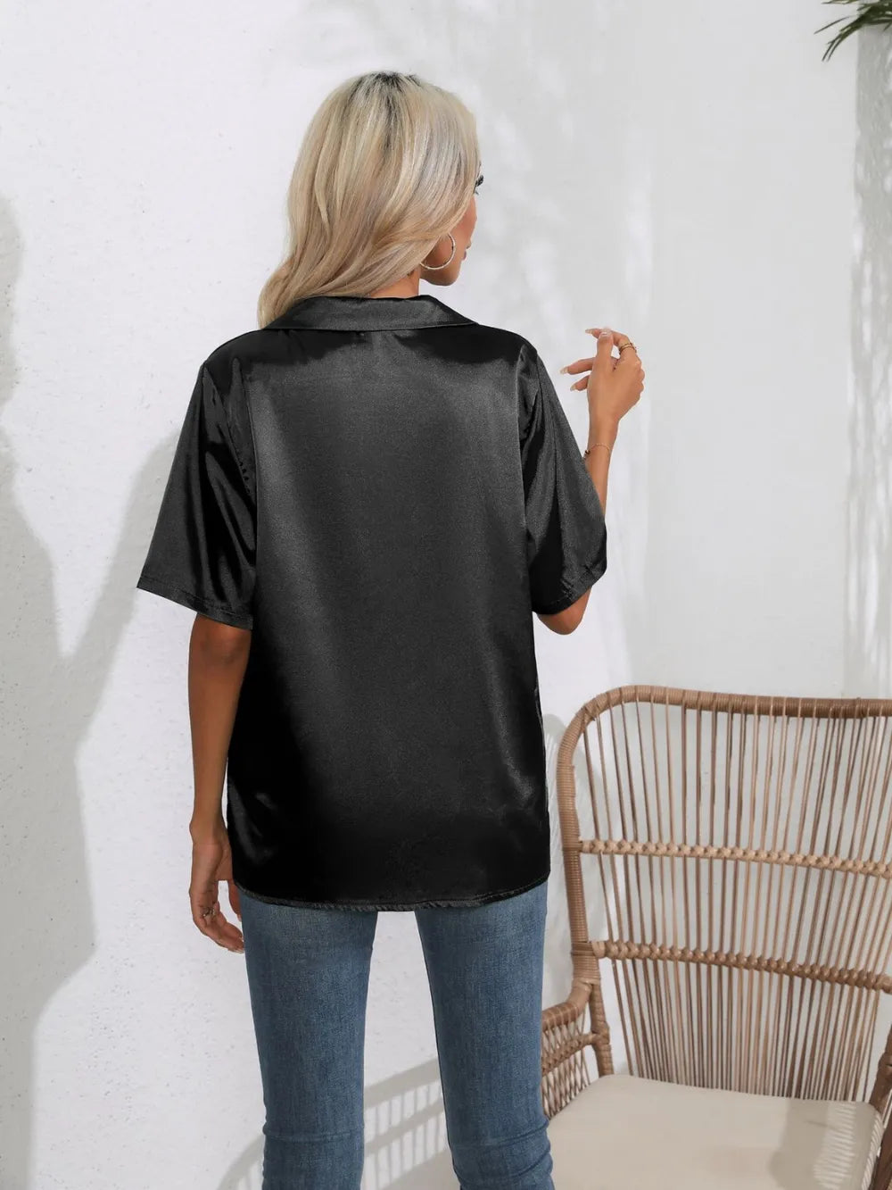 Button Down Short Sleeve Shirt (20)