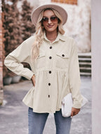 Collared Neck Long Sleeve Shirt (20)