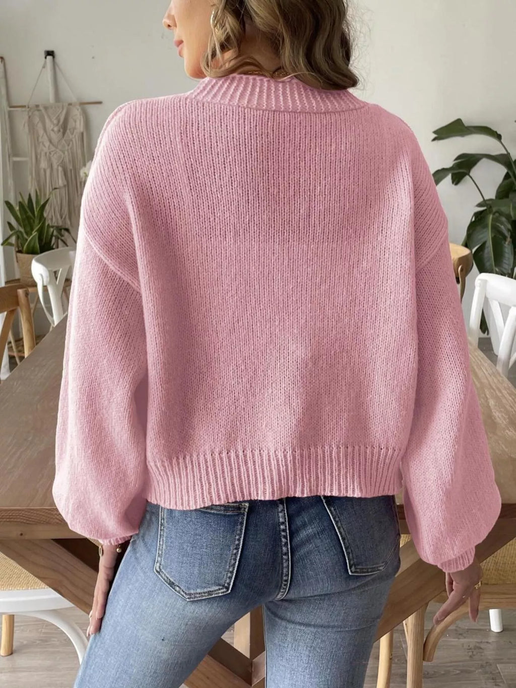 Open Front Dropped Shoulder Cardigan (16)
