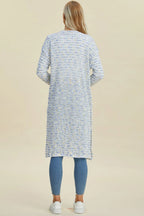 Full Size Open Front Longline Cardigan (10)