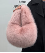 Portable Fur Bag Fall Winter Popular photo 2