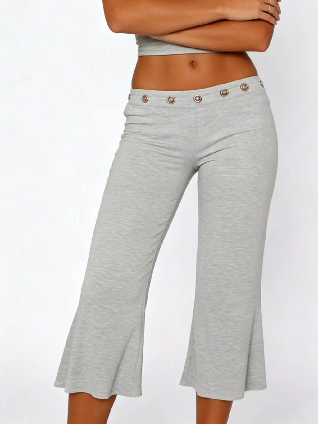 Mid Rise Capris Pants (20)
