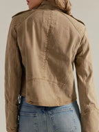 Decorative Button Cropped Jacket (15)